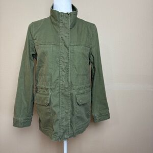 Madewell Canvas Dispatch jacket Full zip Size Small